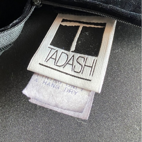 VTG TADASHI VELVET GOWN - Picture 14 of 15